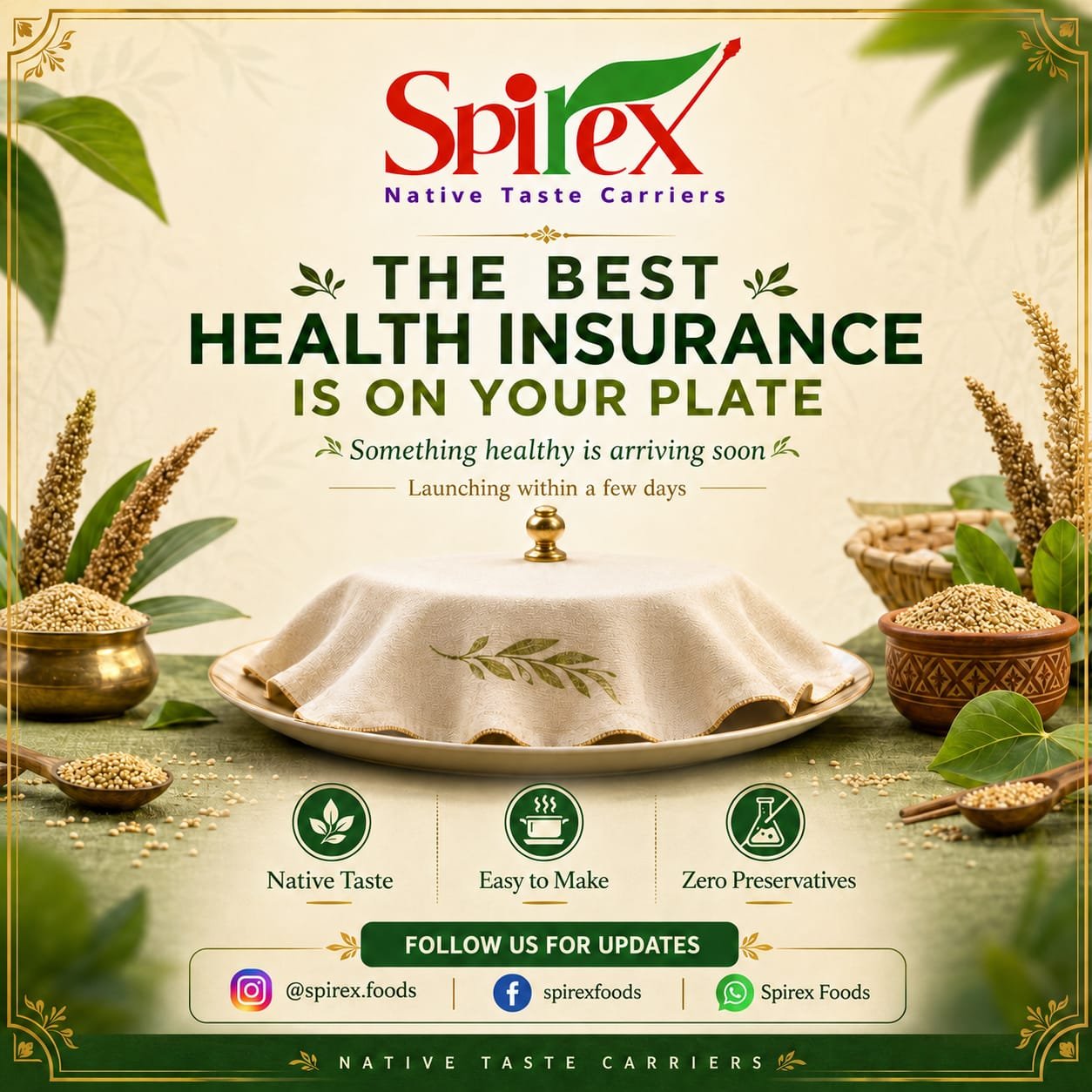 Spirex Foods - The Best Health Insurance is On Your Plate